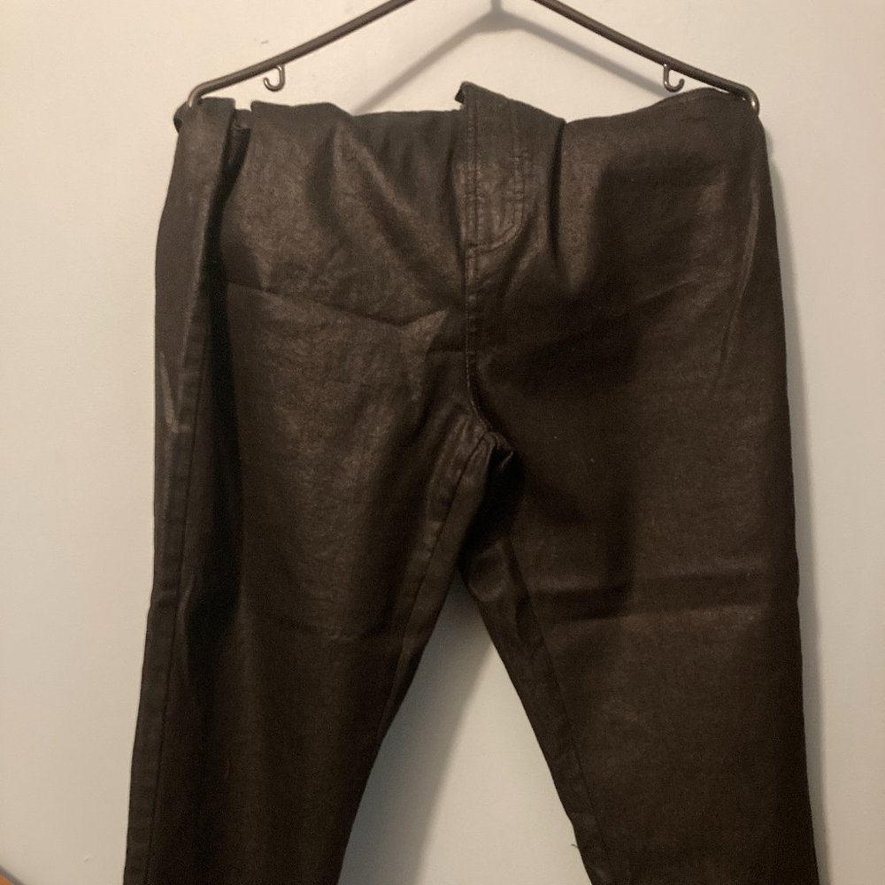 Universal Standard High Rise Resin Jeans 27 inch Black NWOT Size 20